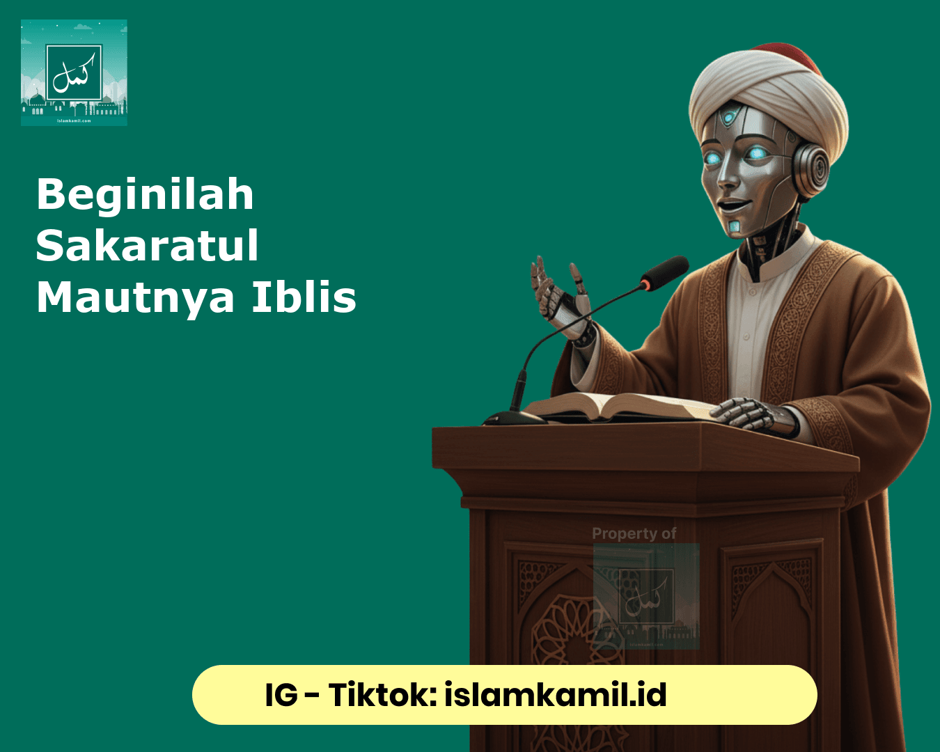 Beginilah Sakaratul Mautnya Iblis