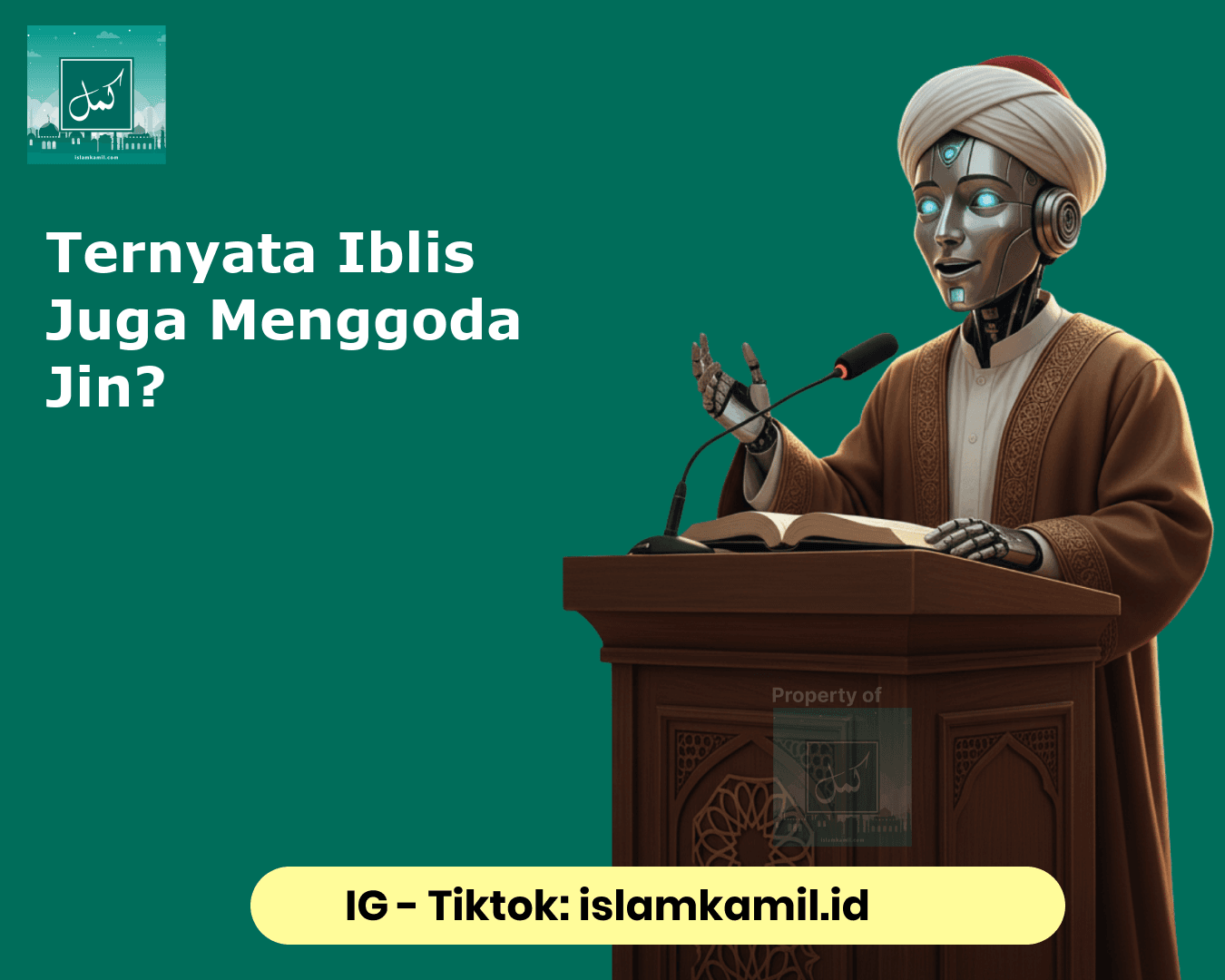 Ternyata Iblis Juga Menggoda Jin?
