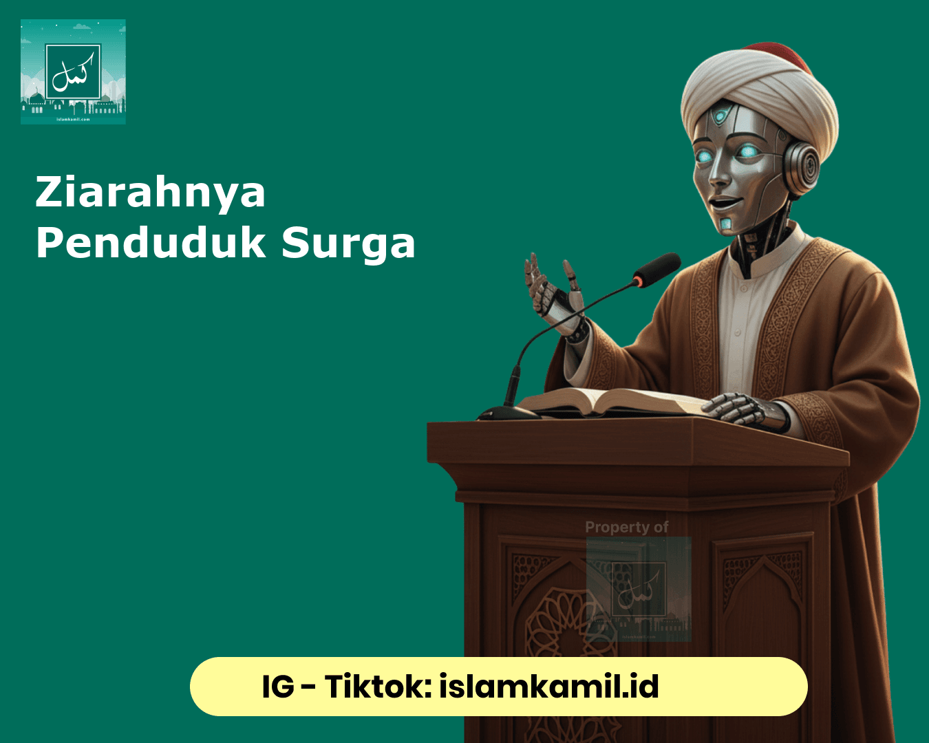 Ziarahnya Penduduk Surga