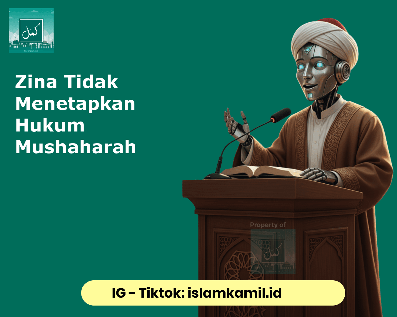 Zina Tidak Menetapkan Hukum Mushaharah